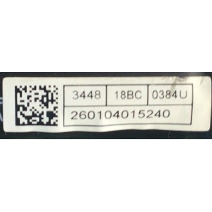 MAIN FUENTE PARA TV HISENSE / NUMERO DE PARTE 260104015240 / TP.MS3553.PB753 / 102181003129 /  U18102643-0A00984 / CM1 V400HJ6-PE1 / MODELO H40